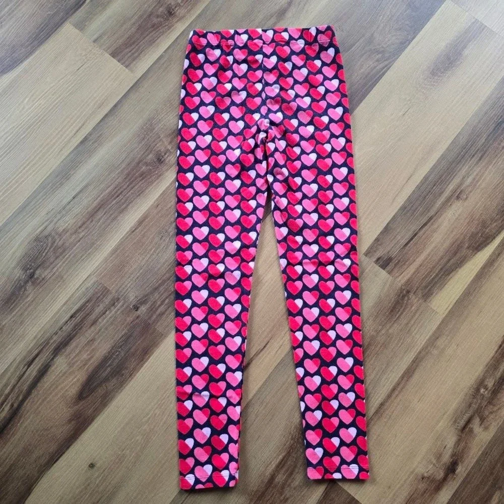 Gymboree Heart Outfit Set‎ Kids Size 12 White Pink Red Sequin Heartcore Coquette